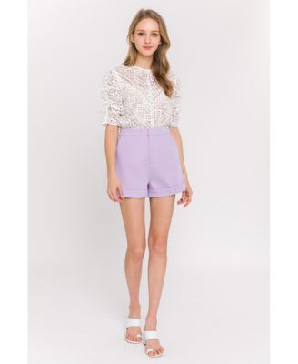 Women's Tailored Basic Shorts