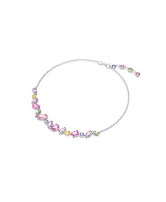 Crystal Mixed Cuts Gema Necklace