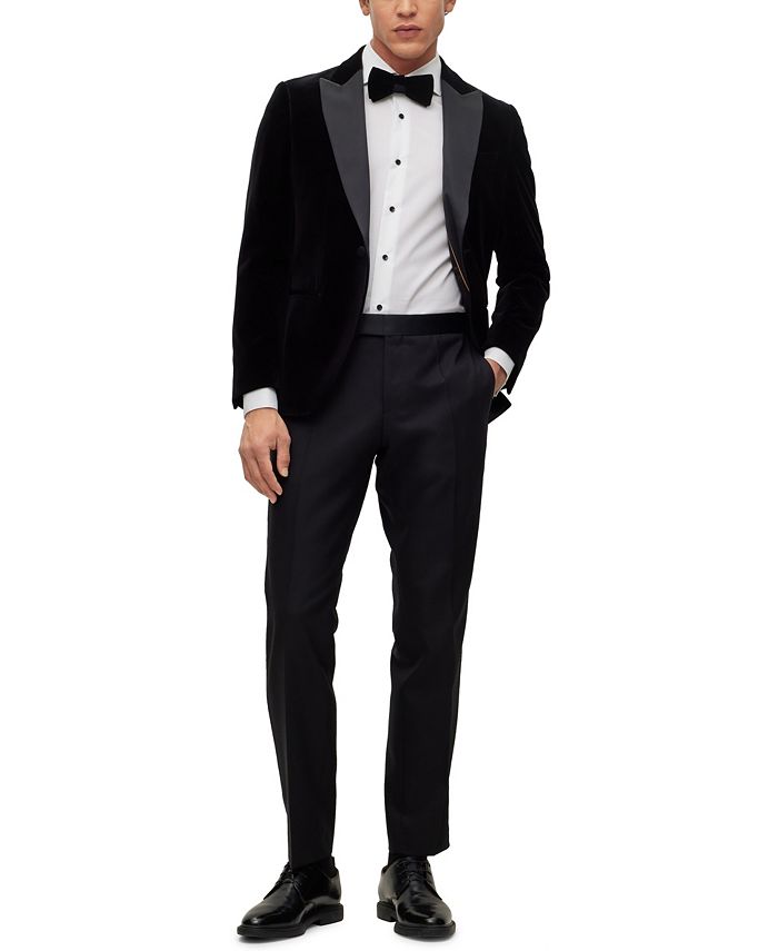 Hugo boss velvet tuxedo on sale