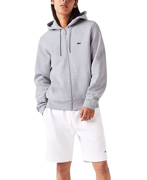 alfani Lacoste Men's Classic Fit Long Sleeve Crocodile Logo Hoodie Men's Fashion & Accessories