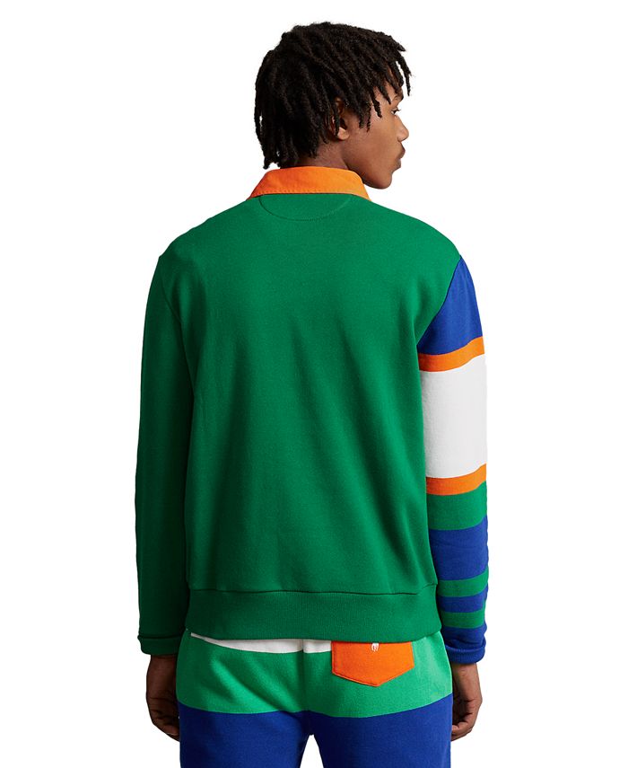 Polo Ralph Lauren Men's Fleece Logo Rugby Sweatshirt Macy's