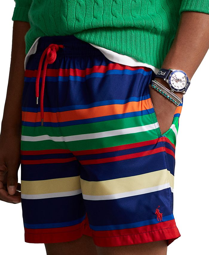 Polo Ralph Lauren Men's Classic Swim Trunks Green Size Large