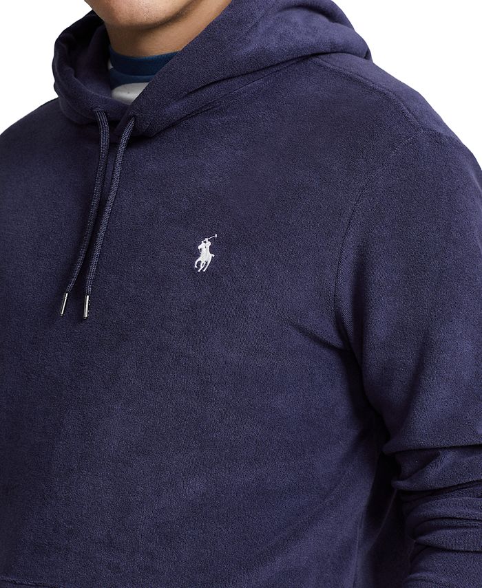 Polo Ralph Lauren Men's Cotton-Blend Terry Hooded Sweatshirt - Macy's