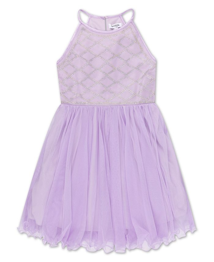 Speechless rhinestone bodice deals & tulle dress