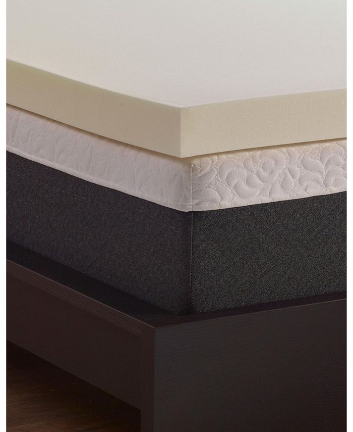 Isotonic 3" Memory Foam Mattress Topper, Twin Macy's