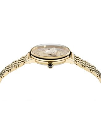 【23AW NEW】VERSACE_women / MEDUSA ALCHEMY ウォッチ Versace Medusa Alchemy Quartz Blue Dial Ladies Watch