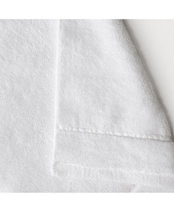 2 COZY EARTH White Premium Plush Hand Towels 20 x 30 800 GSM Bamboo