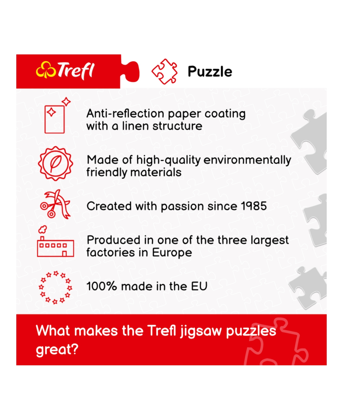 Shop Trefl Red 1000 Piece Puzzle- Gradient In Multi