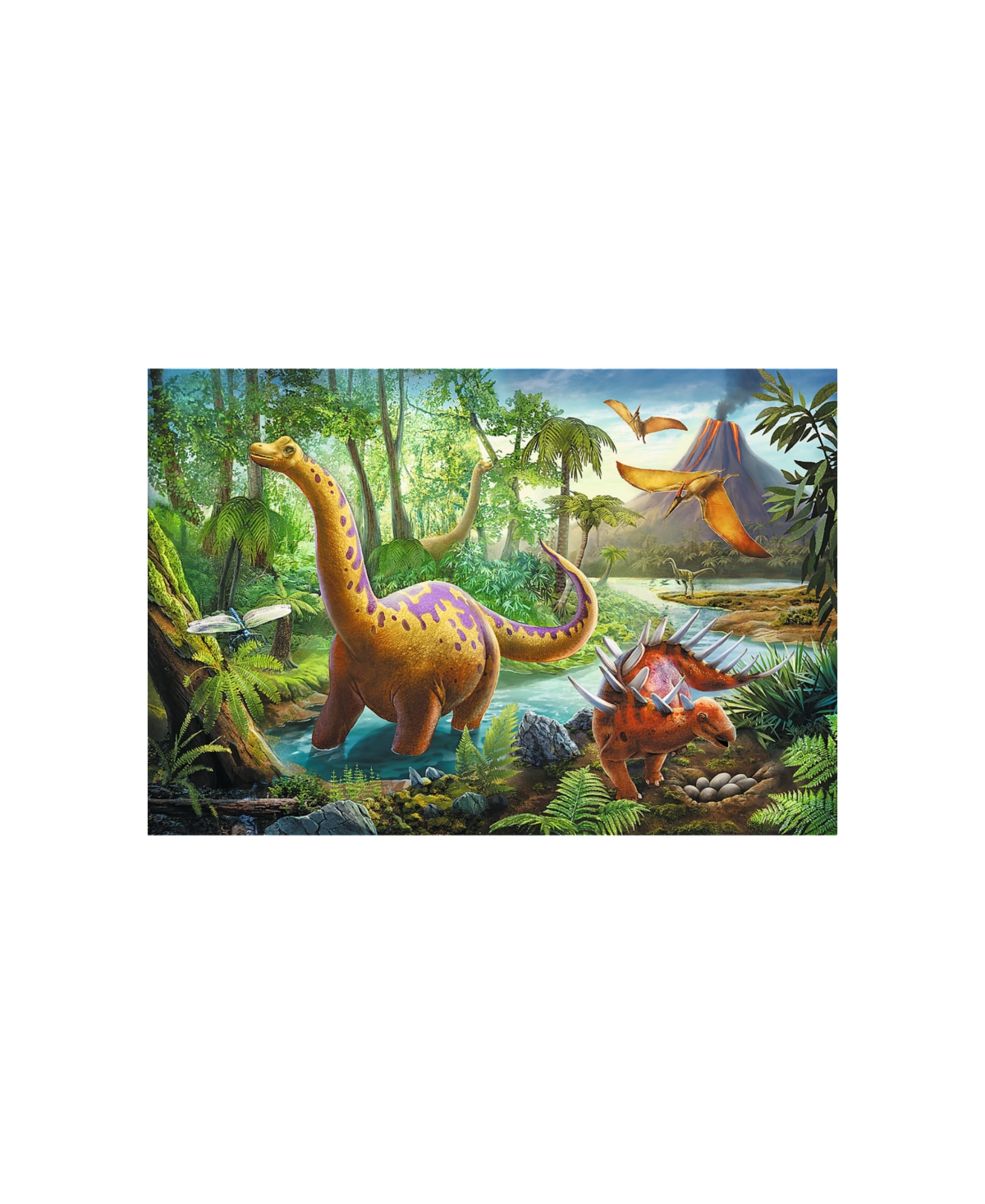 Shop Trefl Preschool 60 Piece Puzzle- Dinosaur Migration Or  In Multi