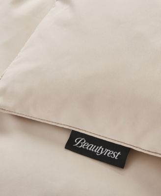 Microfiber Colored Feather & Down Comforter, Twin