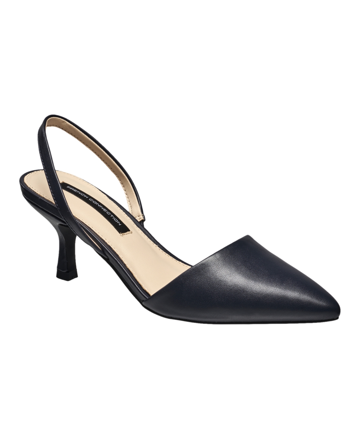 Shop French Connection Women's Slingback Pumps In Navy