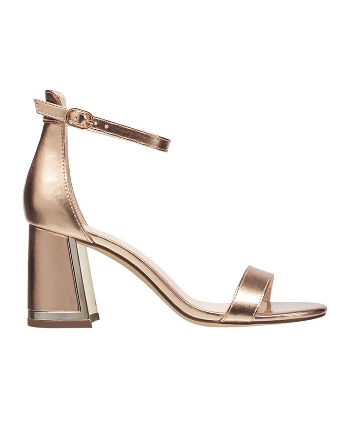 French Connection H Halston Women's Ankle Strap Dress Sandals - Macy's