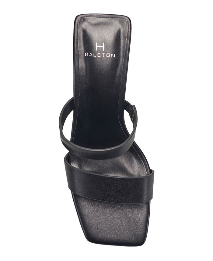 H Halston Women's Ball-Heeled Slip On Dress Sandals - Macy's