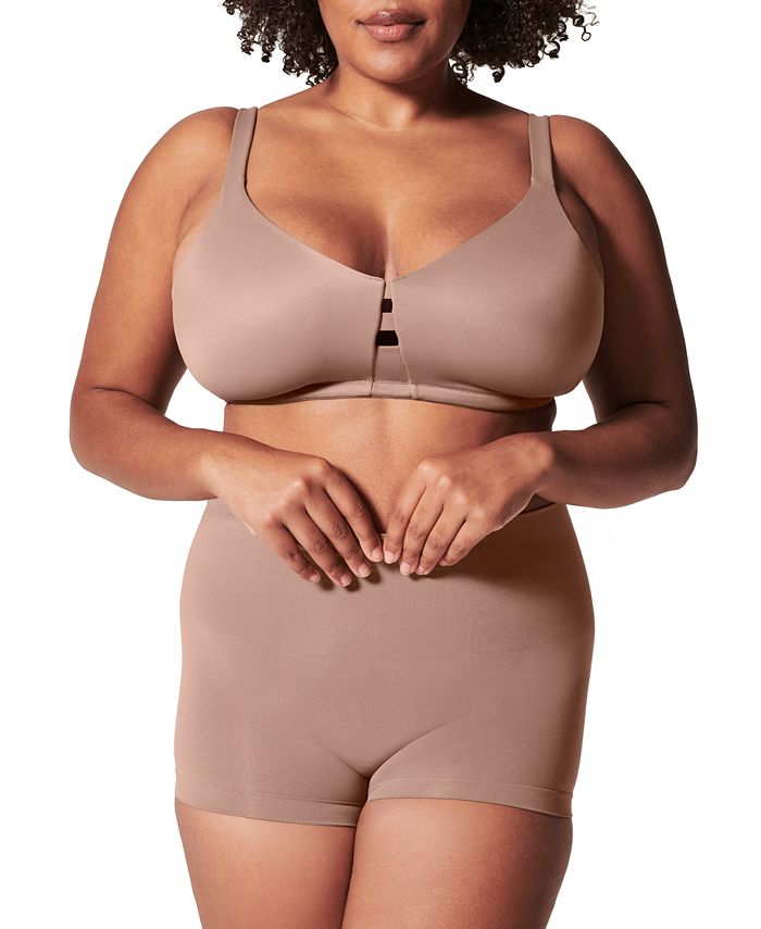 Spanx Ecocare Longline Bralette In Toasted Oatmeal