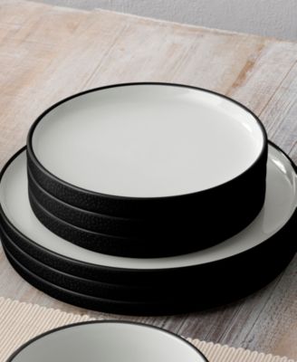 Colortex Stone Stax Salad Plates, Set of 4