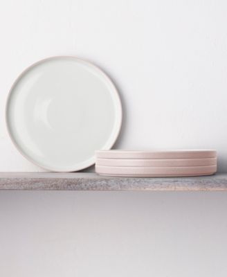 Colortex Stone Stax Dinner Plates, Set of 4
