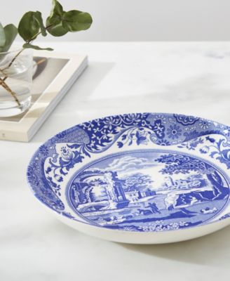Blue Italian Pasta Bowl, 9"