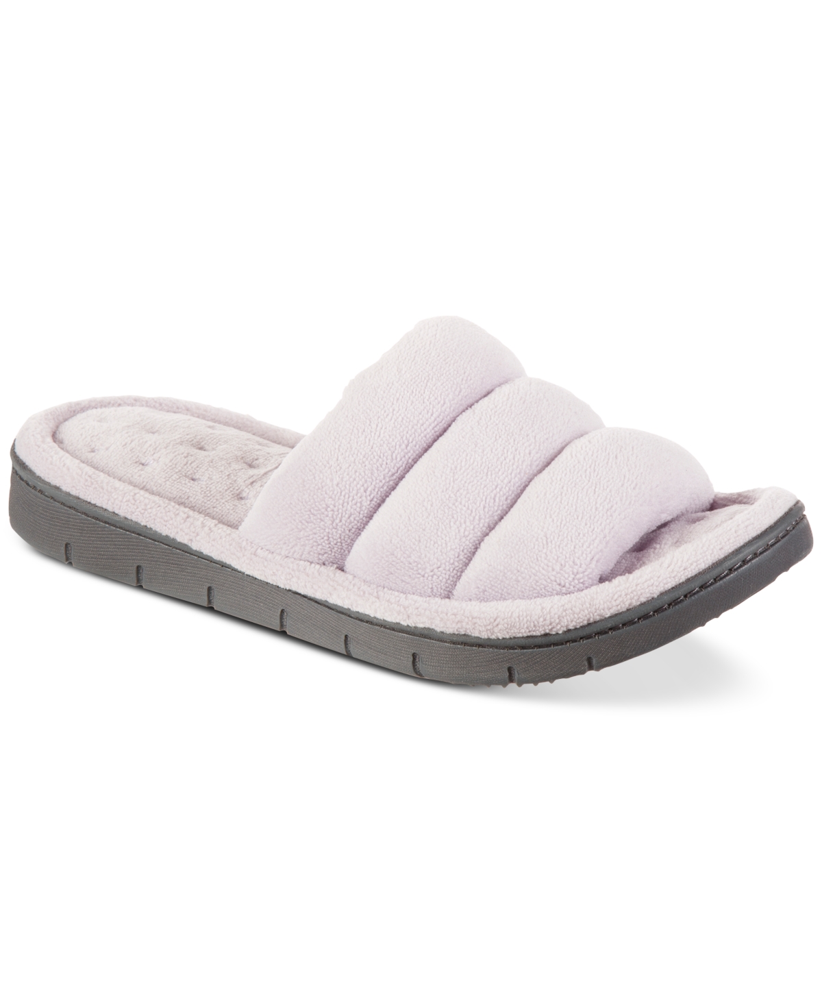 Isotoner Signature Women's Microterry Aster Slide Slippers