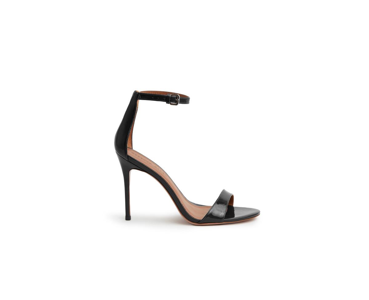 Rebecca Allen The Two-strap Sandal In Black