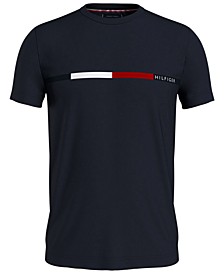 Men&apos;s Slim-Fit Chest Bar Logo Graphic T-Shirt
