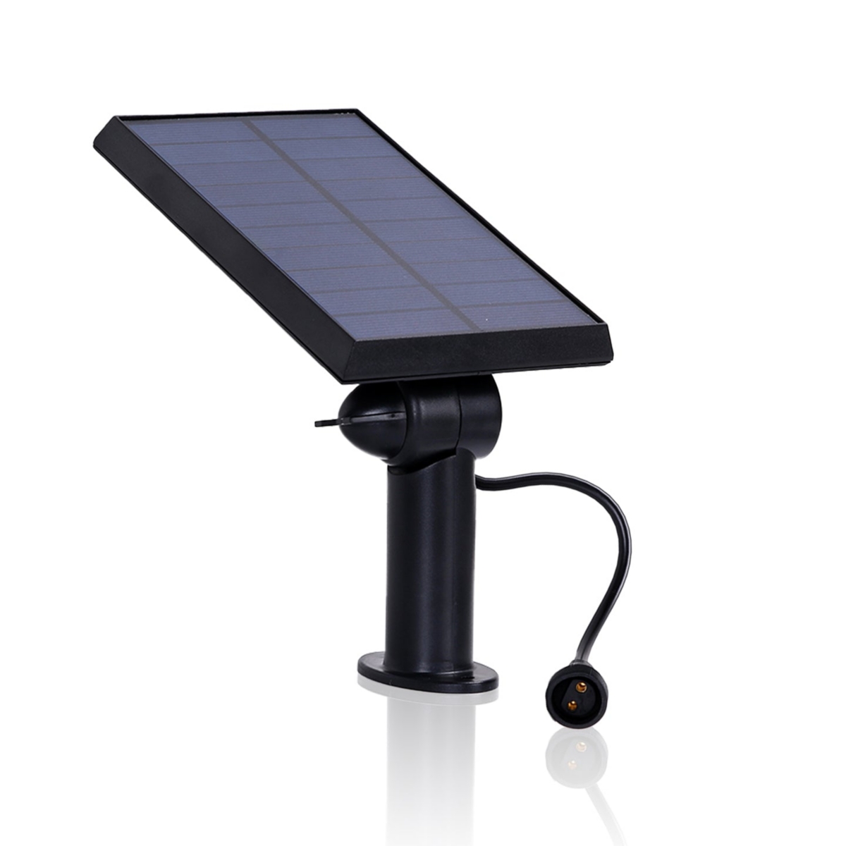 Solar Panel fitted for Brightech's Remote Controlled Solar String Lights Only - Black