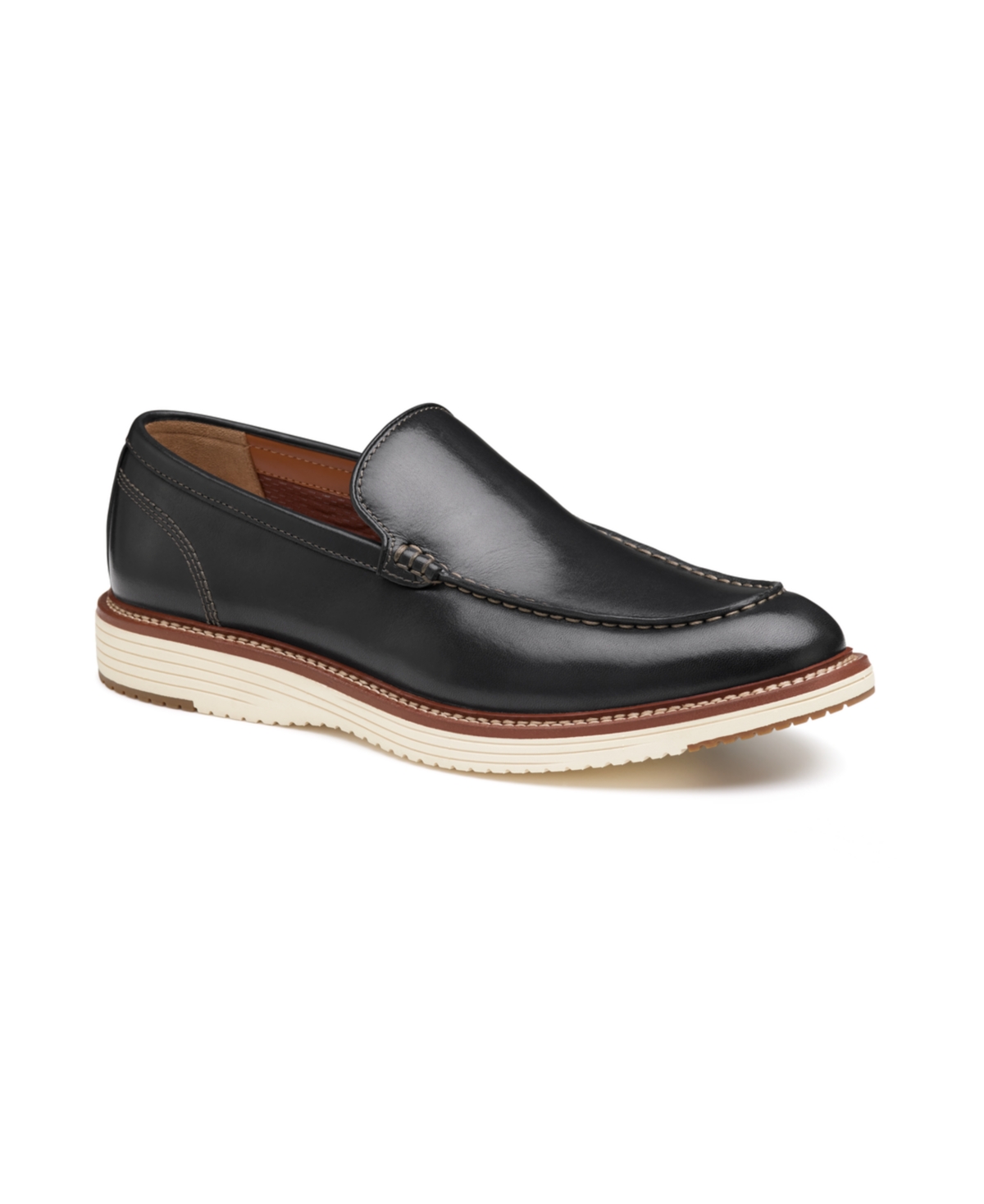 Men's Upton Venetian Slip-On Loafers - Black