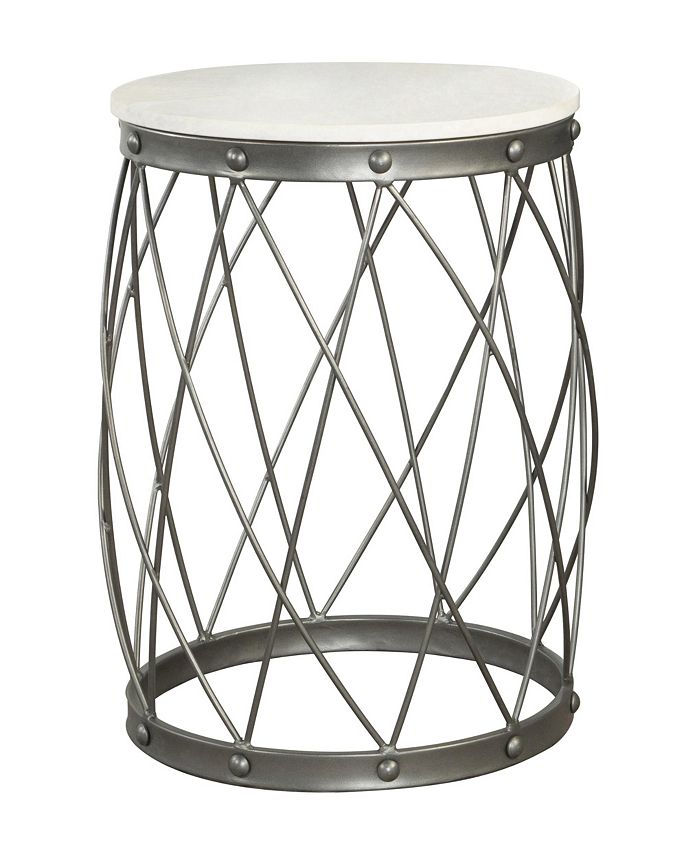 Coaster Home Furnishings Round Accent Table with Marble Top Macy's