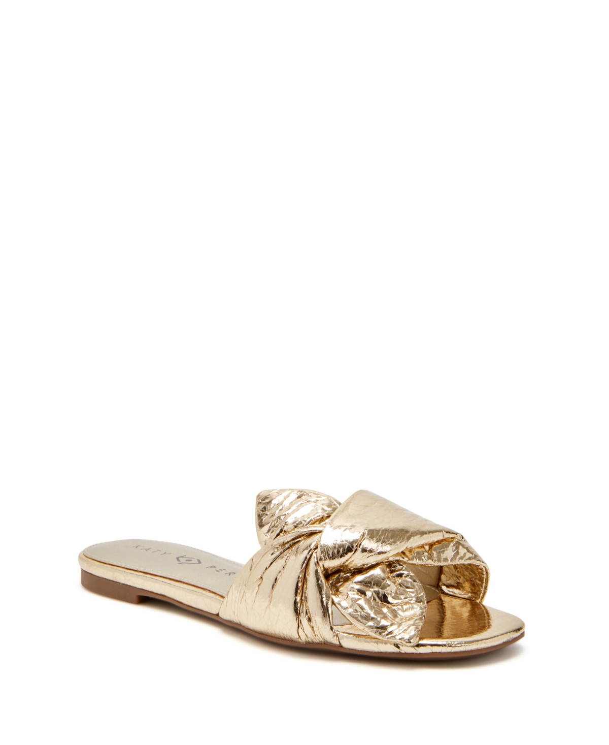 Shop Katy Perry Women's The Halie Bow Sandals In Gold