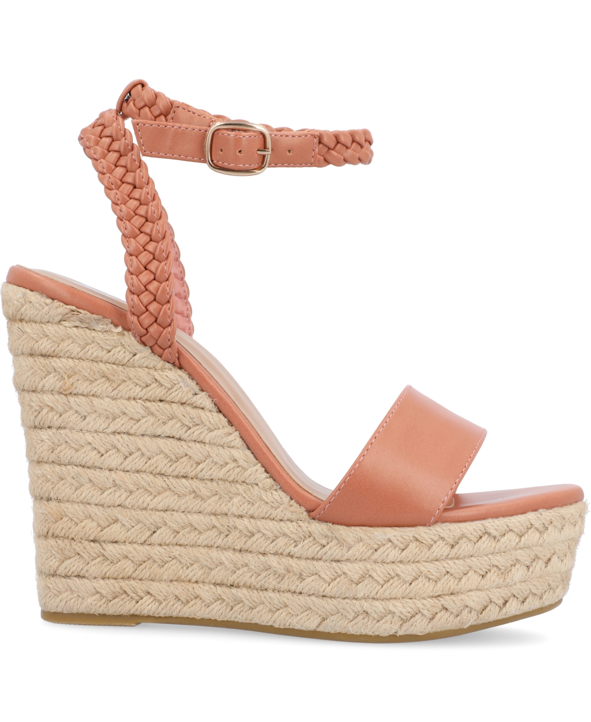 Journee Collection Women's Andiah Platform Wedge Sandals