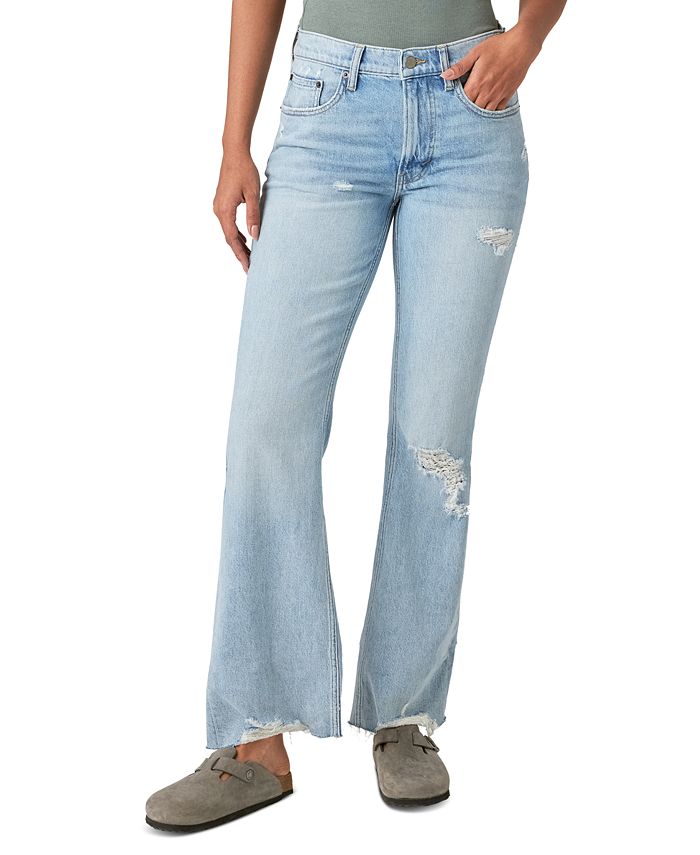 Lucky Brand Women's Boyfriend Flare-Leg Jeans - Macy's