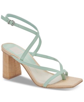 Dolce Vita - Women's Paroo Square-Toe Strappy Block-Heel Sandals