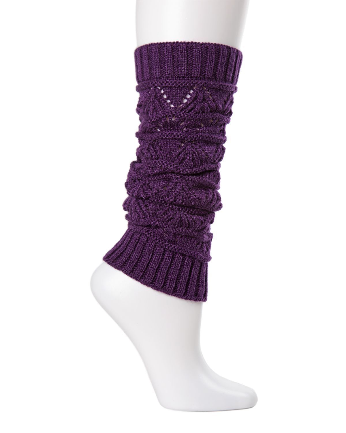 MeMoi Girls Triangle Scallop Legwarmers