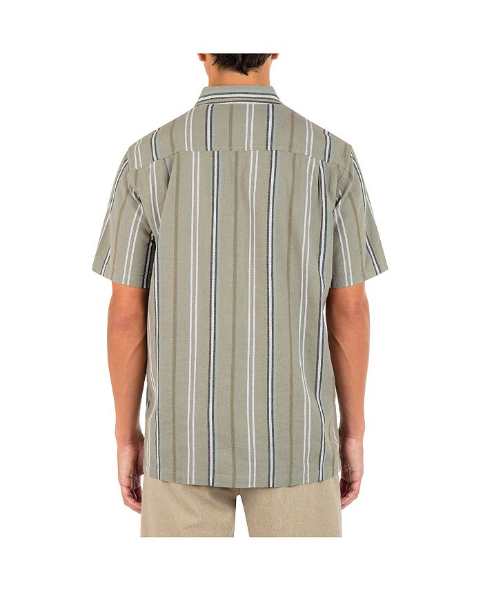 Hurley Men's Rincon Linen Short Sleeves Shirt - Macy's