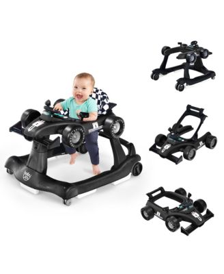 Baby 4-in-1 Walker Foldable Activity Push Walker Adjustable