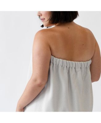 Women's Waffle Terry Bath Wrap