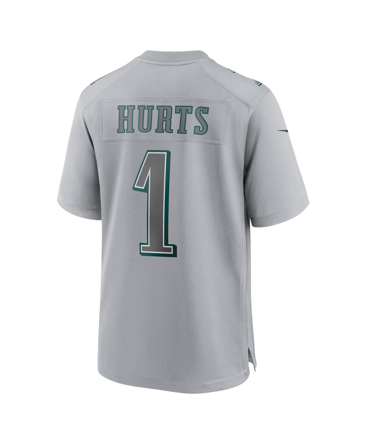 Men's Nike Jalen HurtsPhiladelphia Eagles Super Bowl Lvii Patch Atmosphere Fashion Game Jersey - Gray