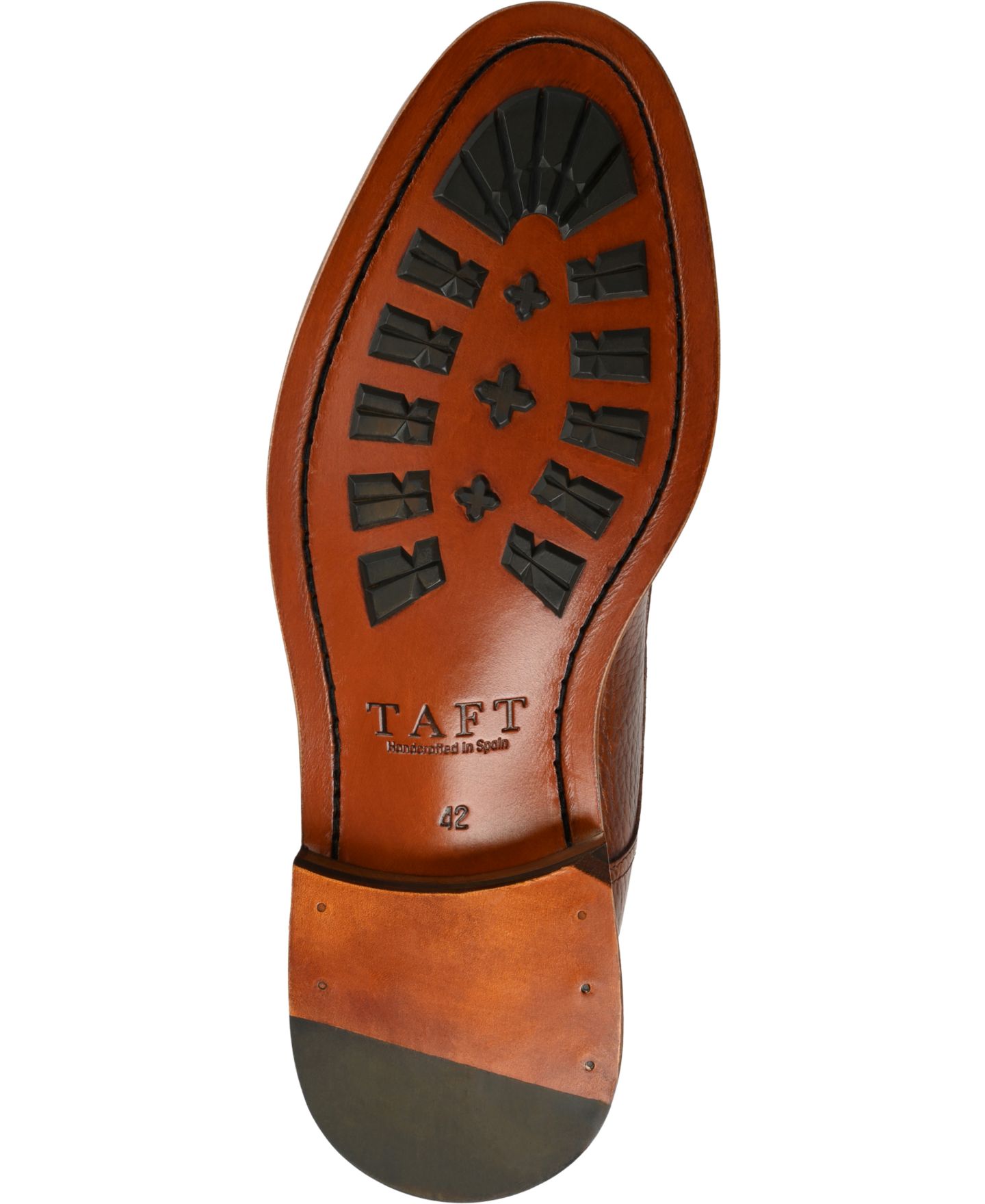 Мужские ботинки Taft Rome Full-grain Leather Cap Toe Dress Boots, цвет: Коричневый — фото 5