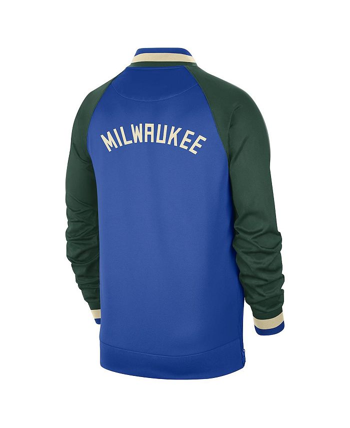 Nike Men's Royal, Hunter Green Milwaukee Bucks 2022/23 City Edition ...