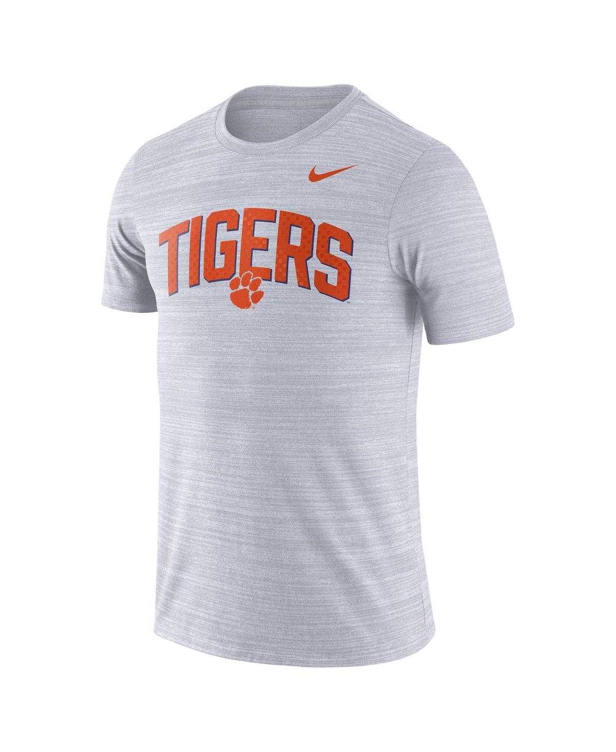 Shop Nike Men's  White Clemson Tigers 2022 Game Day Sideline Velocity Performance T-shirt