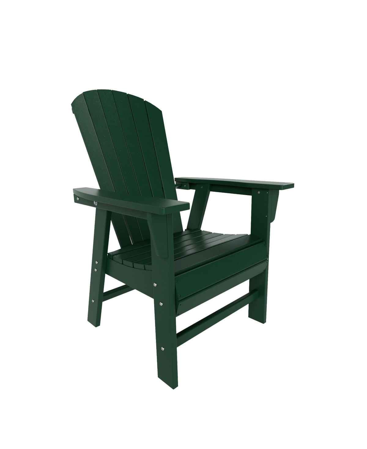WestinTrends 5 Piece Outdoor Patio Dining Square Table and Shell Back Armchair Set