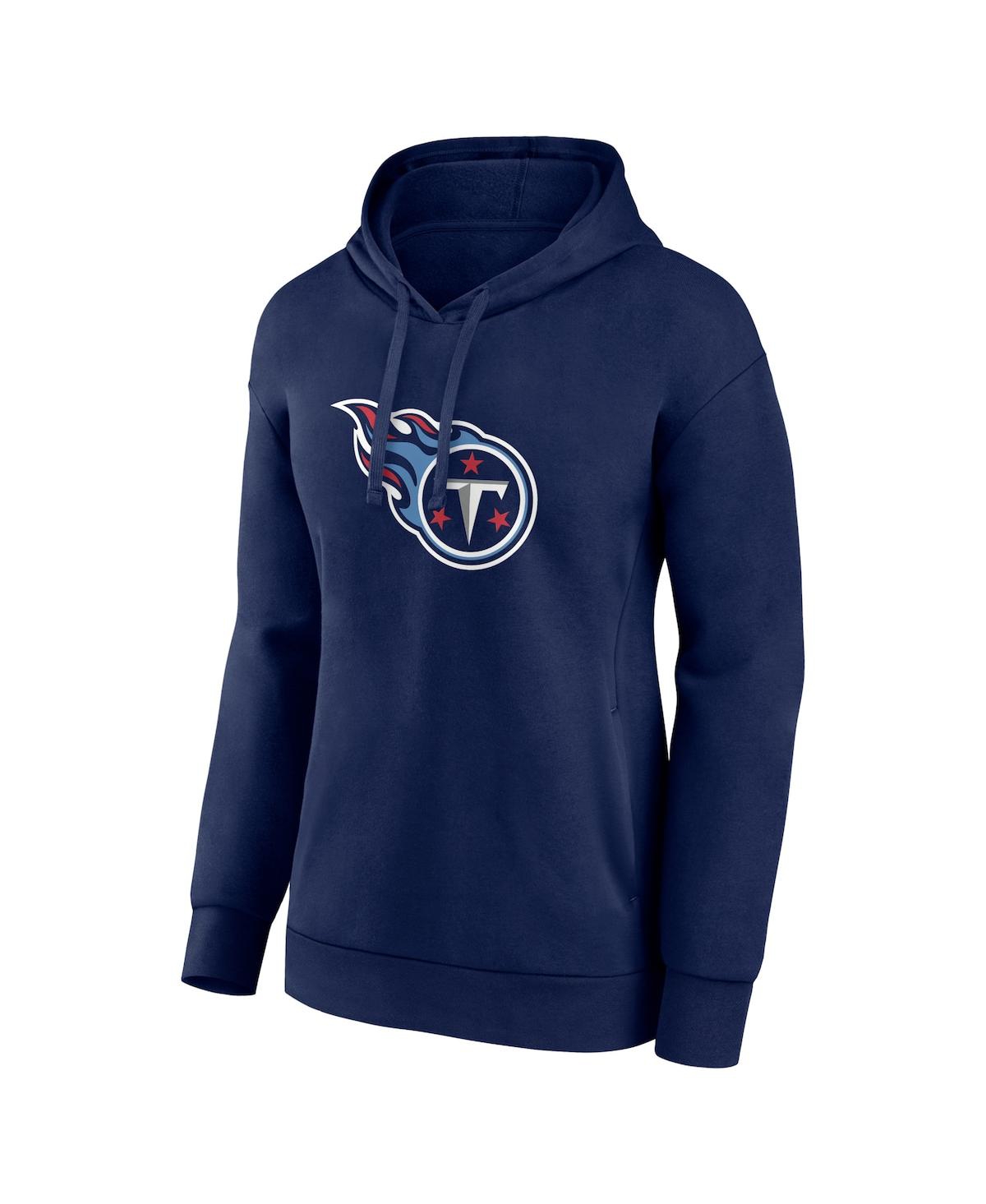 Fanatics Women's  Derrick Henry Navy Tennessee Titans Player Icon Name And Number Pullover Hoodie In Navy