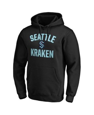 Men's Black Seattle Kraken Big and Tall Victory Arch Pullover Hoodie