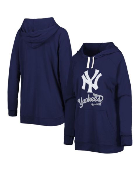 Женское худи Touch Navy New York Yankees Pre-Game Raglan Pullover