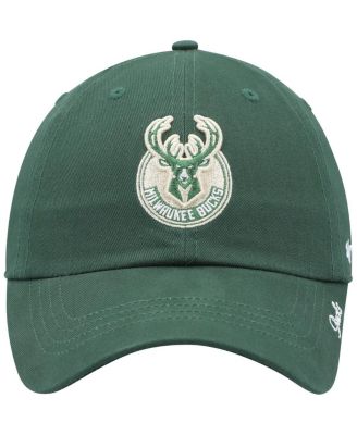 Women's Hunter Green Milwaukee Bucks Miata Clean Up Logo Adjustable Hat