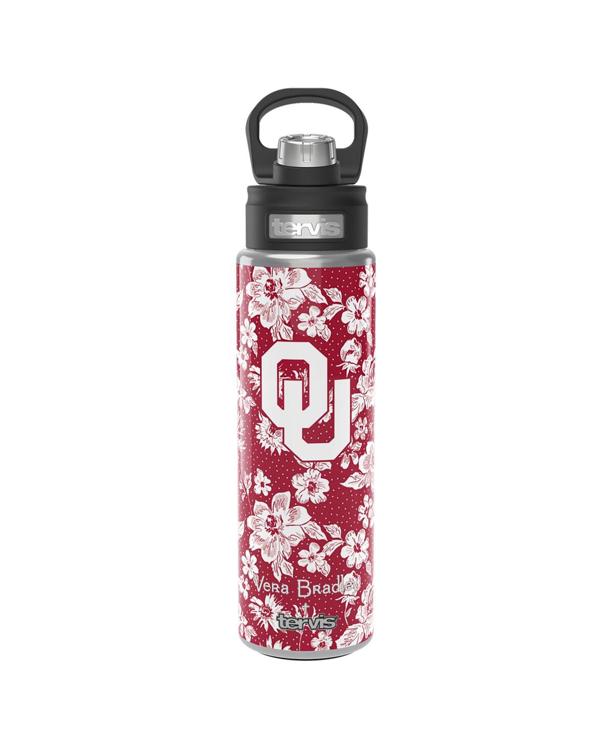 Vera Bradley X Tervis Oklahoma Sooners 24 oz Wide Mouth Bottle With Deluxe Lid In Red
