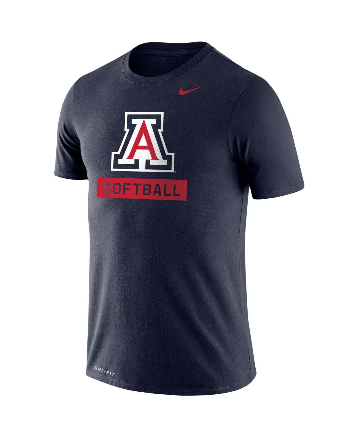 Men's NikeArizona Wildcats Softball Drop Legend Performance T-shirt - Navy