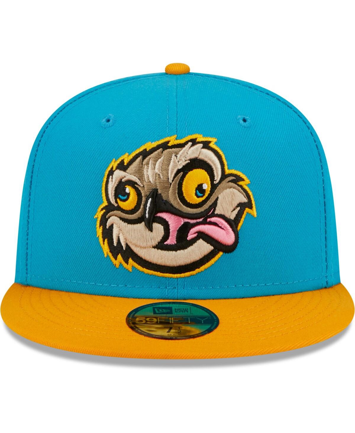 Men's New Era Orange Locos de Lansing Copa De La Diversion 59FIFTY Fitted Hat - Orange