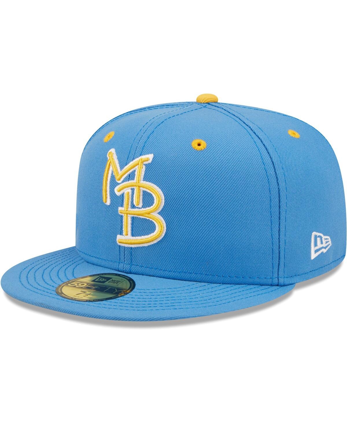 Men's New EraMyrtle Beach Pelicans Authentic Collection Team Home 59FIFTY Fitted Hat - Royal