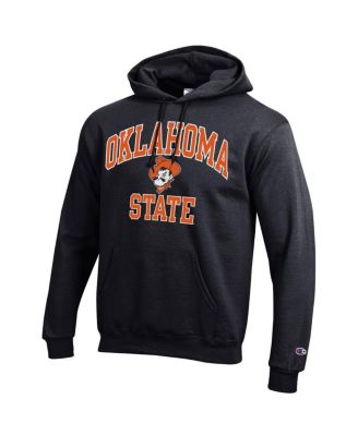 Men's Black Oklahoma State Cowboys High Motor Pullover Hoodie