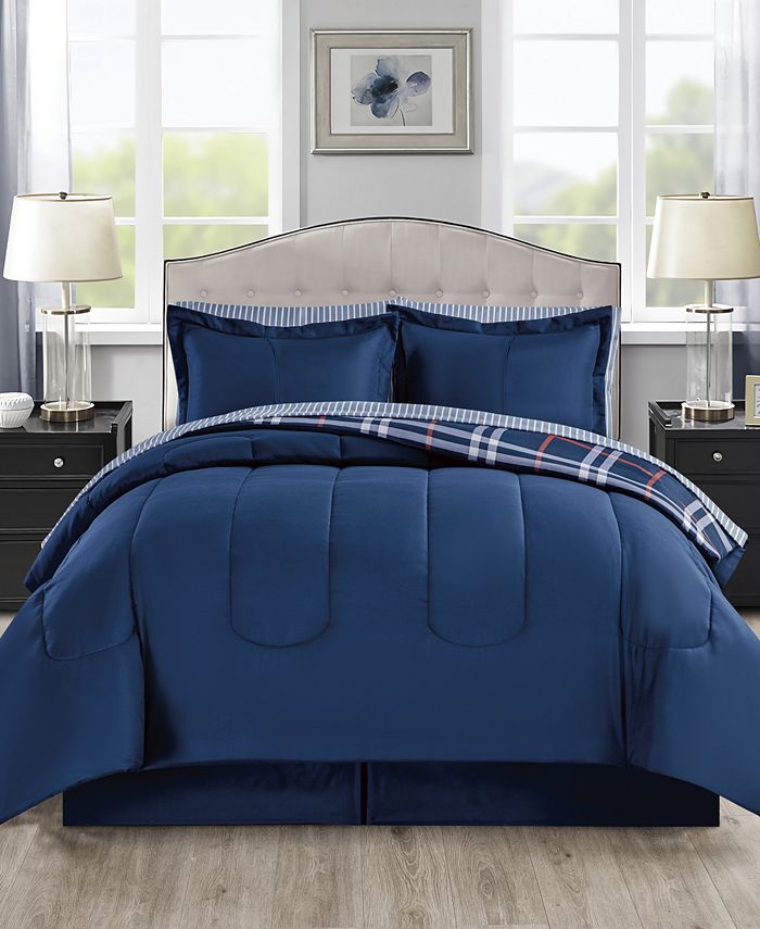 Sunham Grayson 8Pc. Comforter Sets, Created for Macy's Macy's